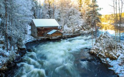 Sneeuwschoen wandeling naar het Oulanka National Park