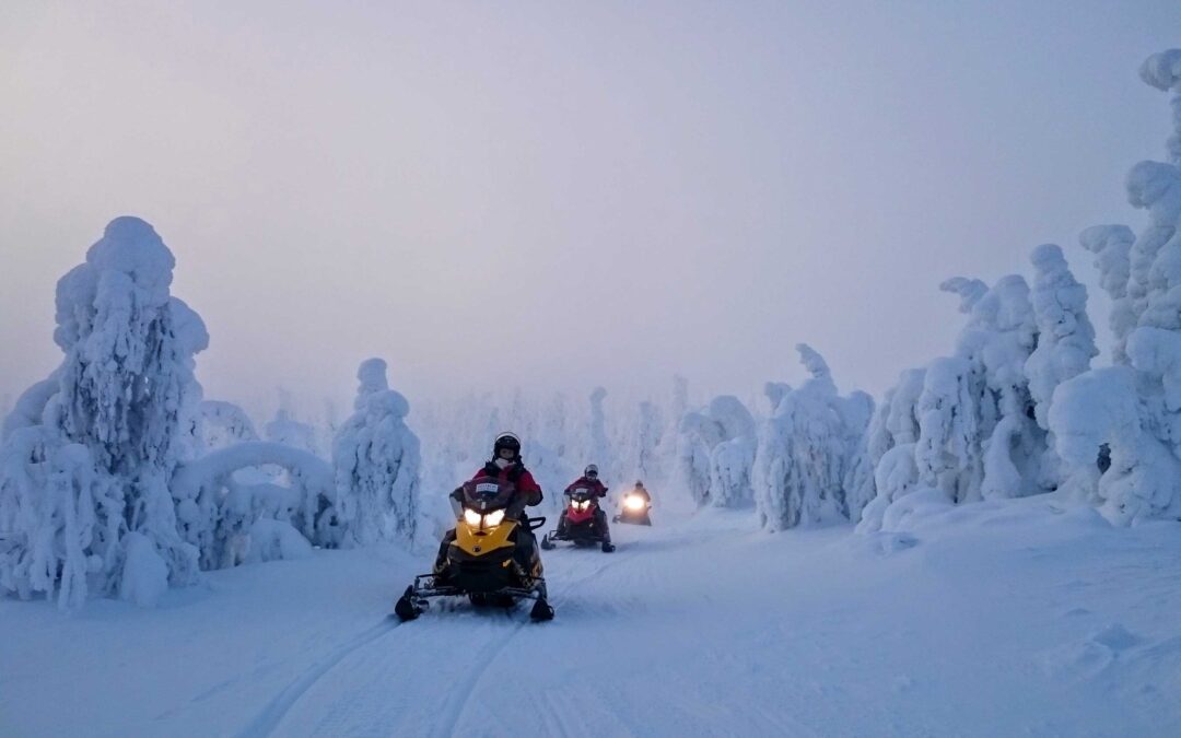 8-daagse sneeuwscootertocht
